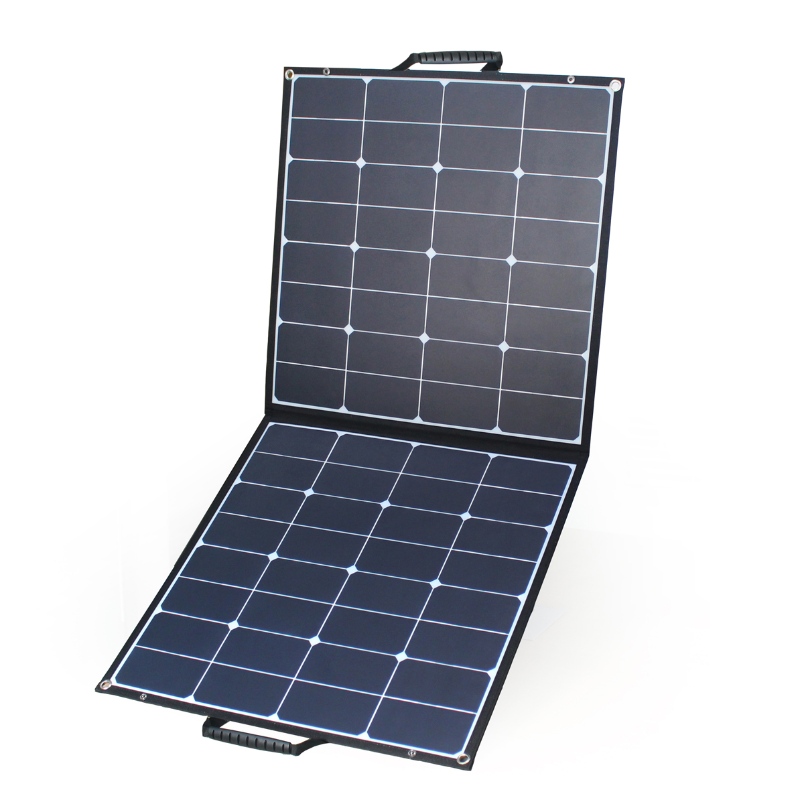 40W 60W 80W 100W 120W 150W 200W Chargeur de panneau solaire pliable Portable pour les centrales électriques
